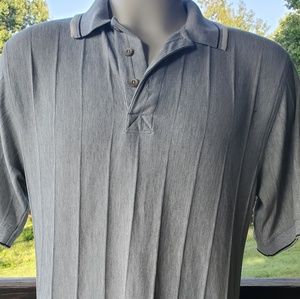 *! pick 3 for $12**!Greg Norman Mens Gray Polo